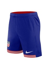 Nike Big Boys and Girls Blue Usmnt 2024 Home Stadium Shorts - Blue