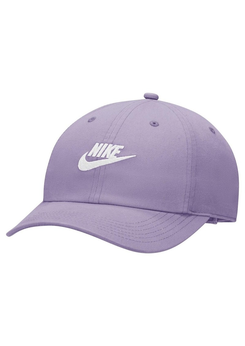 Nike Big Boys and Girls Lavender Futura Wash Club Adjustable Hat - Lavender