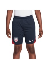 Nike Big Boys and Girls Navy Usmnt 2024 Strike Performance Shorts - Navy