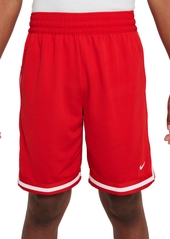 Nike Big Boys Dri-fit Dna Basketball Shorts - Wolf Grey/white