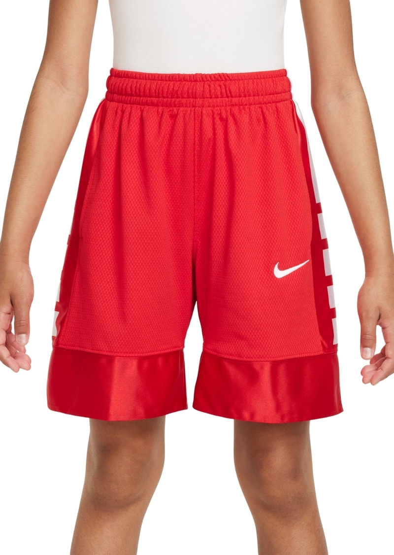 Nike Big Boys Elite Dri-fit Basketball Shorts - University Red