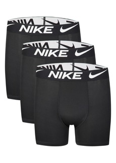 Nike Big Boys 3 Pk. Essential Dri-fit Boxer Briefs - Black