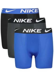 Nike Big Boys 3 Pk. Essential Dri-fit Boxer Briefs - Game Royal