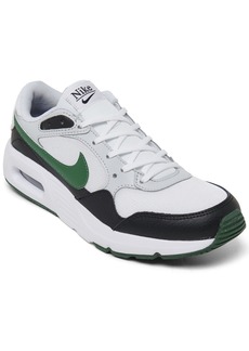 Nike Big Kids Air Max Sc Casual Sneakers from Finish Line - White, Gorge Green, Black