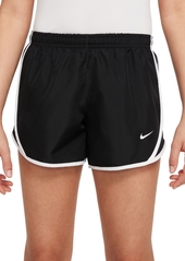 Nike Big Girls Dri-Fit Tempo Running Shorts - Bicoastal/vapor Green/white/white