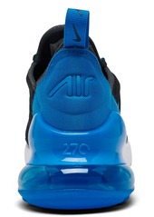 Nike Big Kid's Air Max 270 Casual Sneakers from Finish Line - BLACK/BLUE
