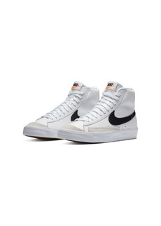 Nike Big Kids' Blazer Mid '77 Casual Sneakers from Finish Line - White, Black