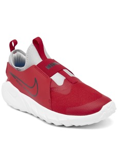 Nike Big Kid's Flex Runner 2 Slip-On Running Sneakers from Finish Line - Red, White