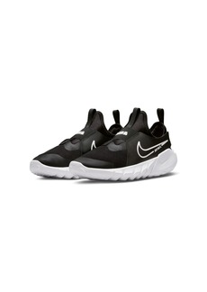 Nike Big Kid's Flex Runner 2 Slip-On Running Sneakers from Finish Line - Black, White