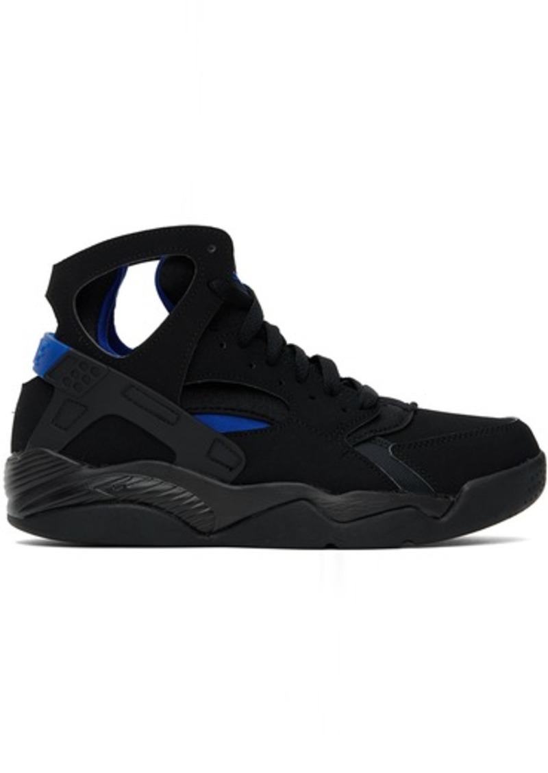 Nike Black & Blue Air Flight Huarache Sneakers