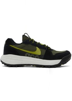 Nike Black & Green ACG Lowcate Sneakers