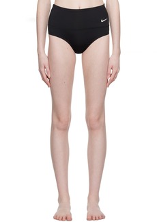 Nike Black Essential High-Waisted Bikini Bottom
