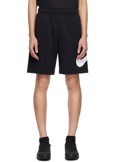 Nike Black Graphic Shorts