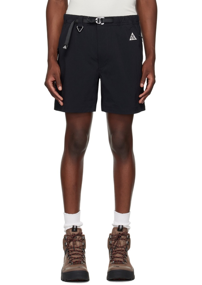 Nike Black Hiking Shorts