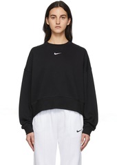 Nike Black NSW Essentials Fleece Sweatshirt
