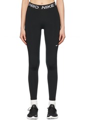 Nike Black Polyester Sport Leggings
