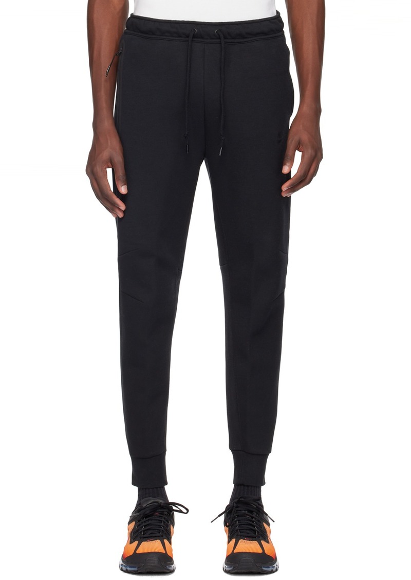 Nike Black Printed Sweatpants