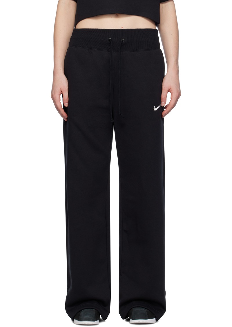 Nike Black Sportswear Phoenix Fleece Lounge Pants