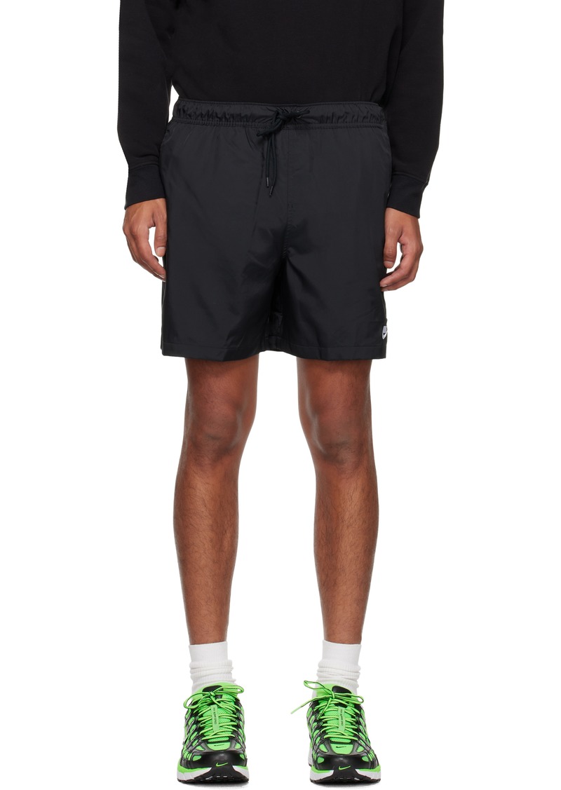 Nike Black Woven Flow Shorts