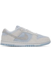 Nike Blue & Gray Dunk Low Sneakers