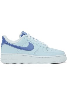 Nike Blue Air Force 1 '07 Sneakers