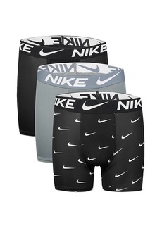 Nike Boys' 3 Pack Essential Boxer Briefs - Little Kid, Big Kid