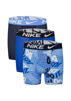 Nike Boys' 3 Pack Essential Boxer Briefs - Little Kid, Big Kid