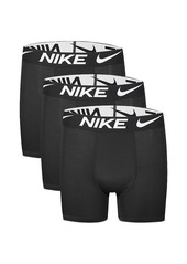 Nike Boys' 3 Pack Logo Boxer Briefs - Little Kid, Big Kid