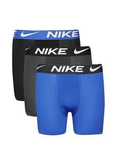 Nike Boys' 3 Pack Logo Boxer Briefs - Little Kid, Big Kid