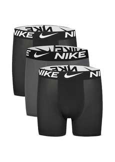 Nike Boys' 3 Pack Logo Boxer Briefs - Little Kid, Big Kid