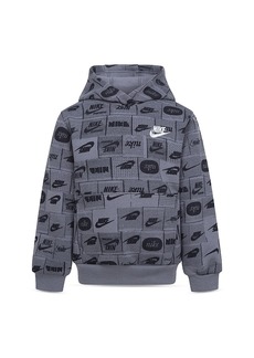 Nike Boys' Sportswear Club Printed Hoodie - Little Kid