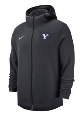 Nike Brigham Young Cougars Men's Dri-fit Showtime Hooded Full-Zip Hoodie