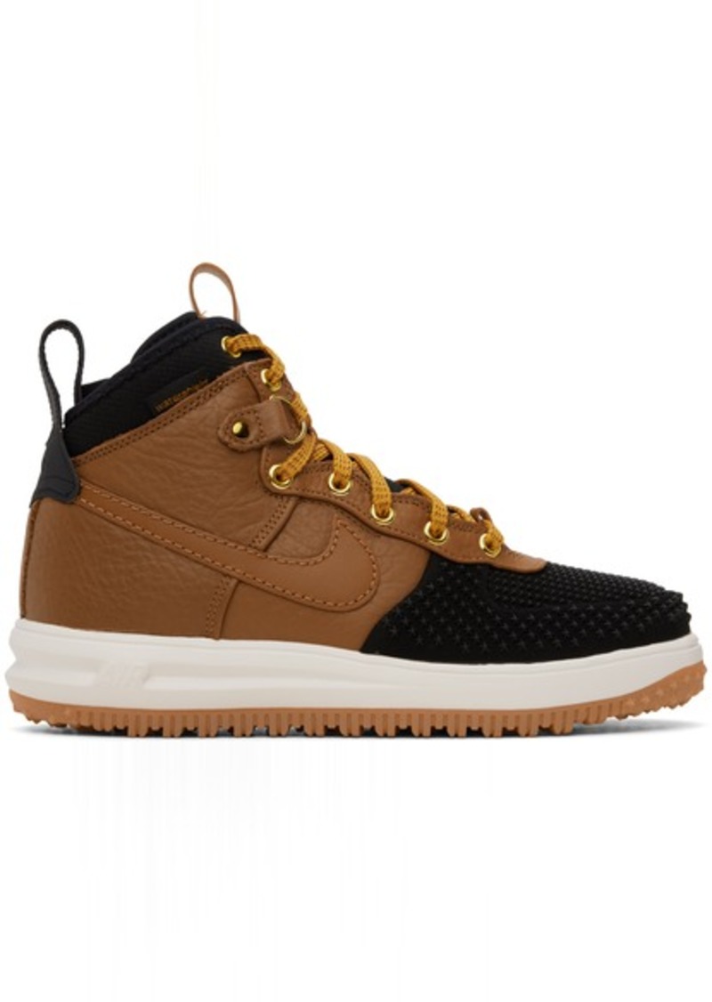 Nike Brown & Black Lunar Force 1 Sneakers