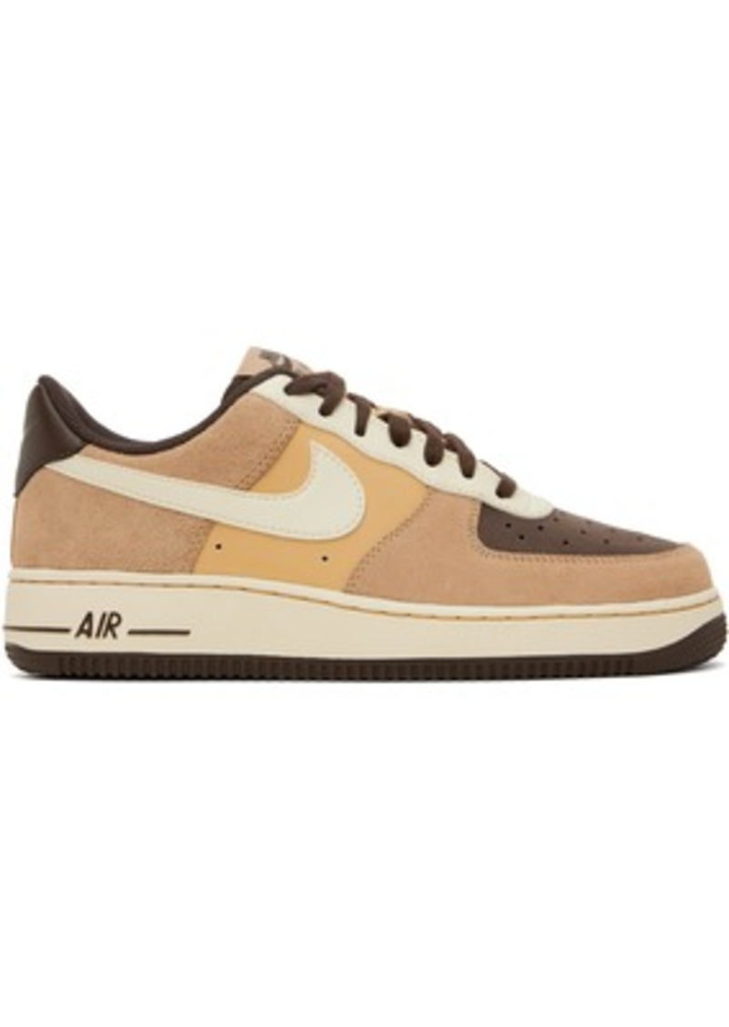 Nike Brown Air Force 1 '07 LV8 Sneakers