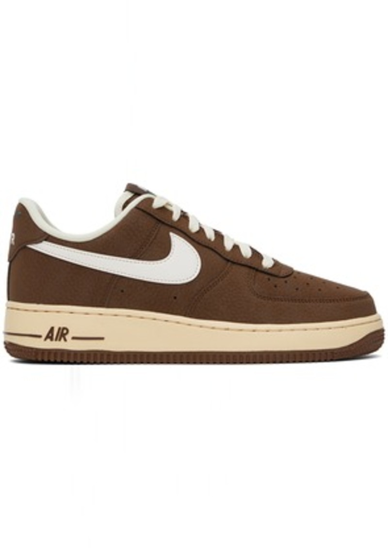 Nike Brown Air Force 1 '07 Sneakers