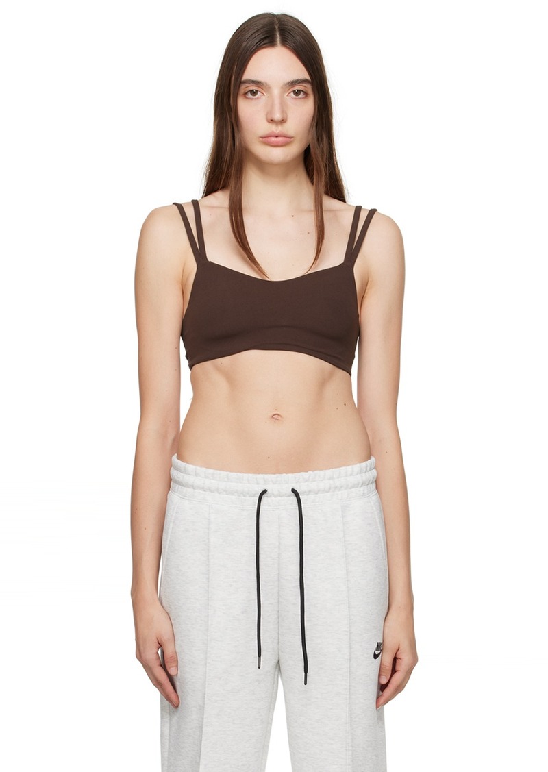 Nike Brown Alate Sports Bra