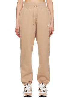 Nike Brown Sportswear Phoenix Lounge Pants