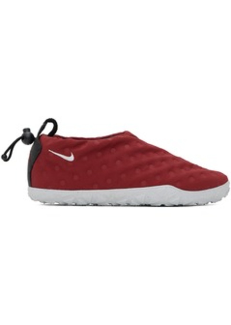 Nike Burgundy ACG Moc Slippers