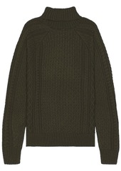 Nike Cable Knit Turtleneck
