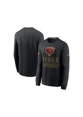 Nike Chicago Bears 2020 Men's Salute to Service Long Sleeve T-Shirt