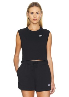 Nike Club Cropped Sleeveless T-Shirt