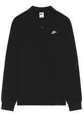 Nike Club (NSW) Long-Sleeve Knit Polo