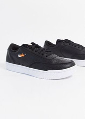 Nike Court Vintage sneakers in black and white