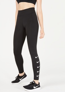 nike leopard swoosh leggings