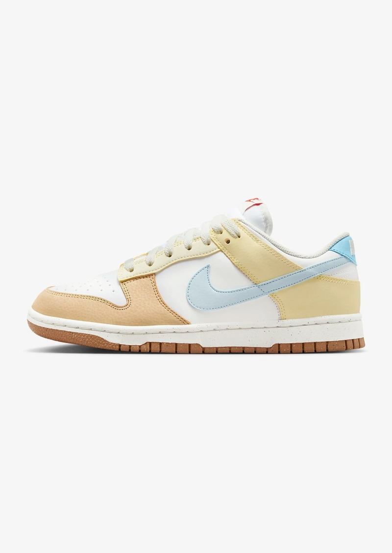 Nike Dunk Low NN FZ4347-100 Sneaker Women's Soft Yellow Alabaster Casual Shoes