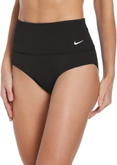 Nike Essential High-Waist Banded Bikini Bottoms Women's Swimsuit