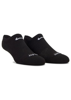 Nike Everyday Plus Cushion Training No Show 6 pair sock set