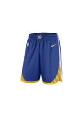 Nike Golden State Warriors Men's Icon Swingman Shorts - Blue