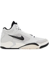 Nike Gray Air Flight Lite Mid Sneakers