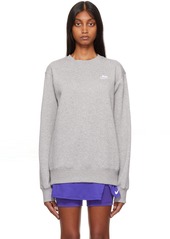 Nike Gray Cotton Sweatshirt